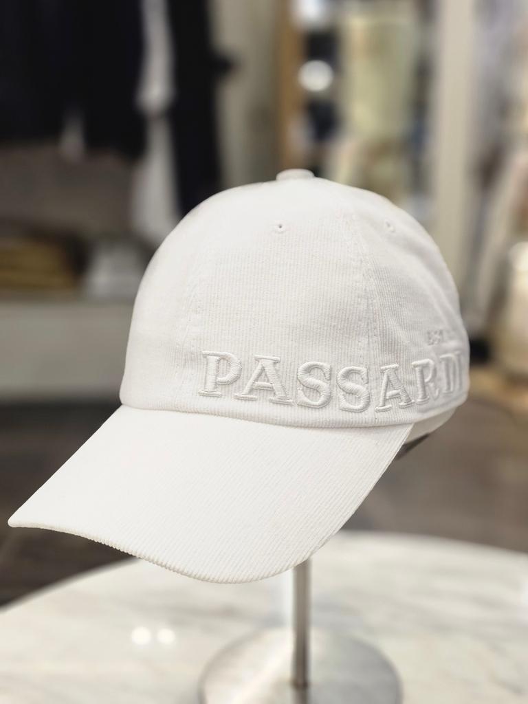 passardi Tone-on-Tone Logo Mid-Season Basic Cap QRFAH805M