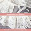 Detachable Kids Girls Lace Scarf Shawl False Collar  for Girls Shirt Skirts Sweater All Match
