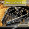 2025 In-Ear Bluetooth Neckband with Long Battery, Noise Cancelling, Waterproof, Heavy Bass for Running & E-Sports