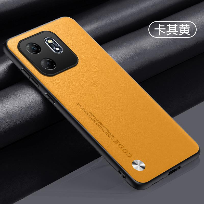 Применимо к Transsion Infinix HOT60Pro простой кожаный чехол для мобильного телефона note50Pro противоударный защитный чехол