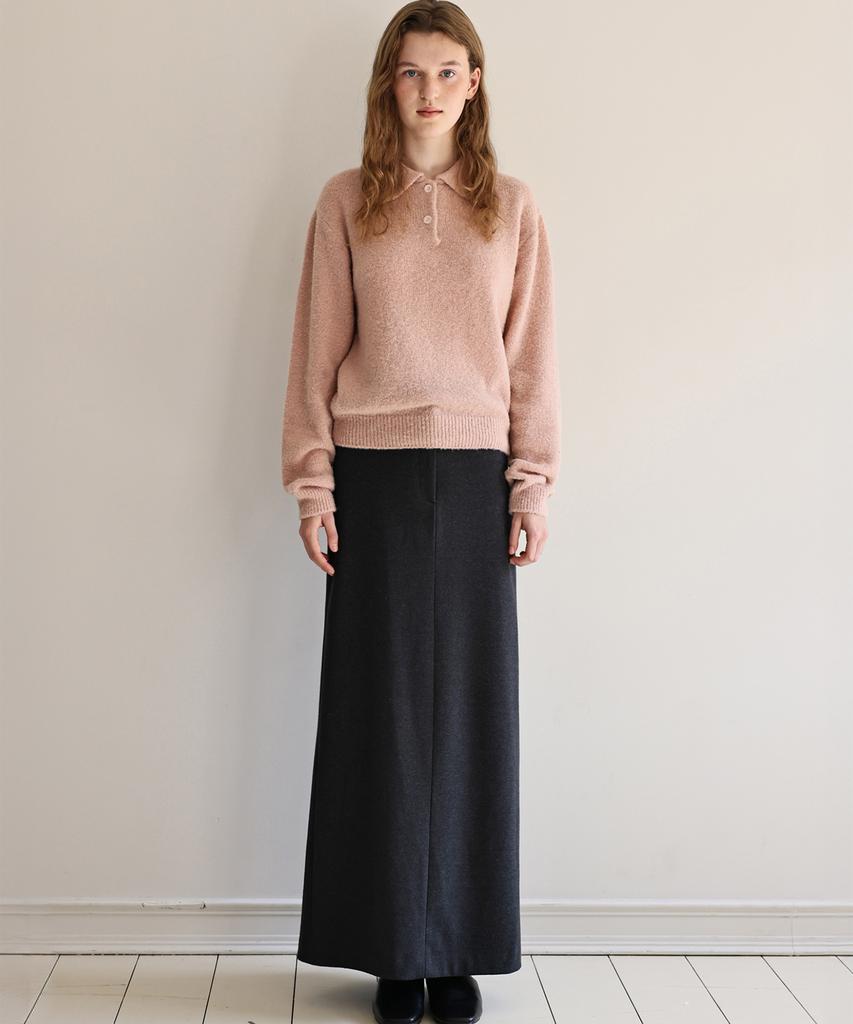 Annies Monica Long Skirt (Charcoal)