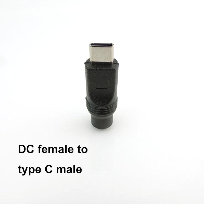 USB to DC 5 В 9 В 12 В USB типа «папа» и «женщина» Мини 5-контактный тип C Линия повышения мощности 5,5x2,1 мм Кабель-адаптер преобразователя модуля Step UP