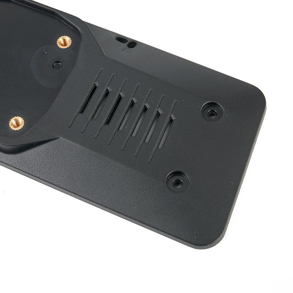 Черная задняя пластина зеркала, запасные части, 1 шт., панель + кронштейн