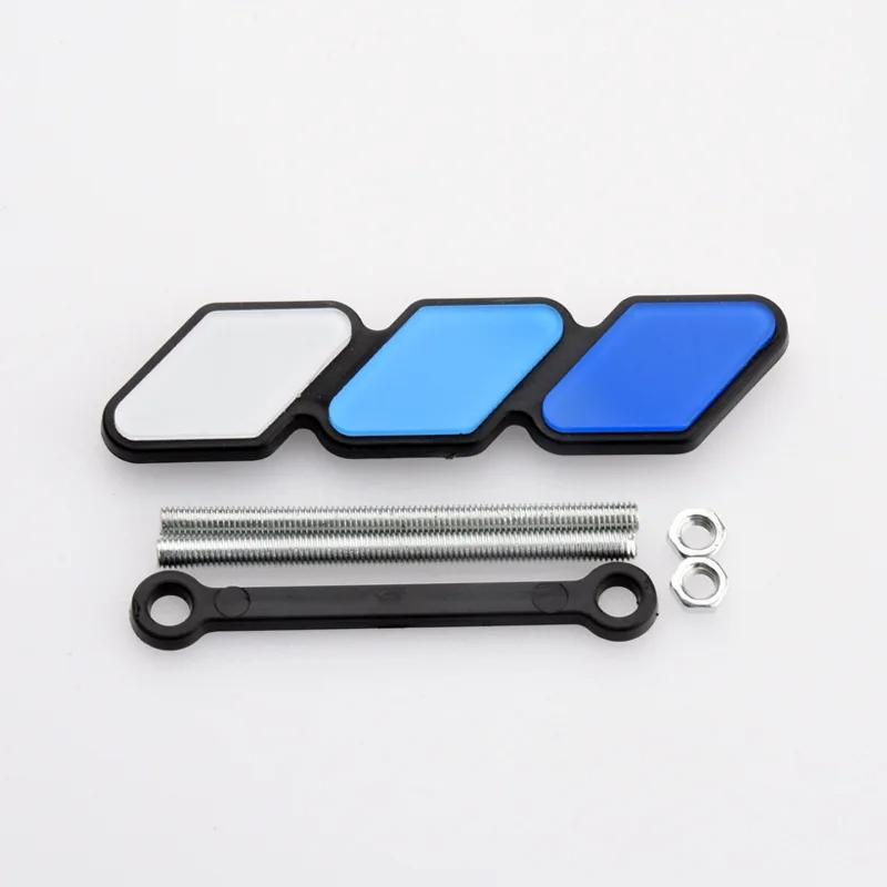 3 Colors Grille Badge Emblem For Toyota Tacoma Tundra 4Runner TRD Highlande Rav4 CHR Strip Air Inlet Auto Car Accessories