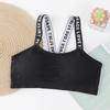 Korean Style Anti-Sagging Bralette for Junior High Girls (80-155 Lbs), Wire-Free with Beautiful Back Design