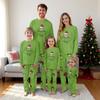 Комплект из топа и брюк с рождественскими принтами для всей семьи Одинаковые комплекты для всей семьи