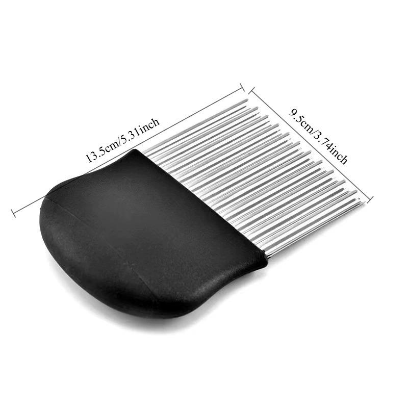 Нарезка картофеля и картофеля фри кухонный артефакт изысканные тонкие ломтики картофеля бытовой рифленый нож нож для картофеля волчий зуб картофель многофункциональный (2pcs)