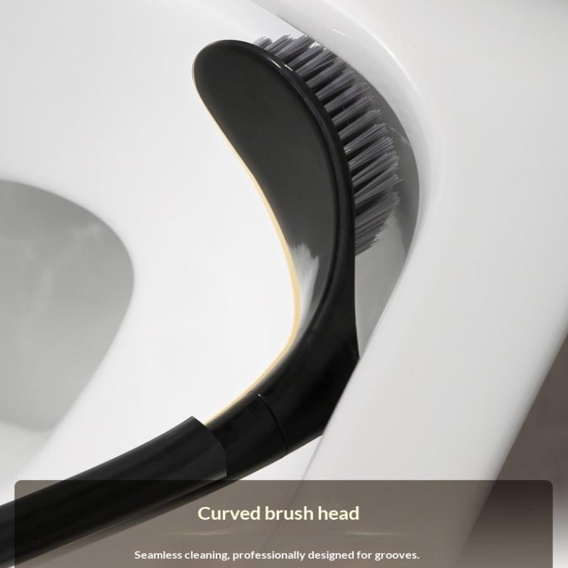 Милая Туалетная Щетка с Длинной Ручкой в Форме Лебедя Держатели для Туалета Аксессуары для Ванной Комнаты Пластиковый Поршень для Туалета Бытовой Инструмент для Уборки