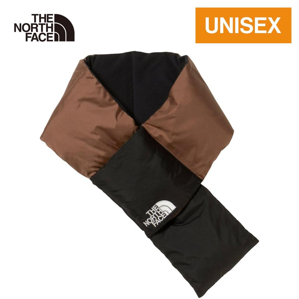 The North Face Шарф Nuptse Унисекс для холодной погоды, Свободный размер, Пух, Защита, Теплый, Капучино,