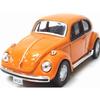 HONGWELL/Cararama 1/43 Scale Diecast Model Car Volkswagen Beetle/Orange 410546