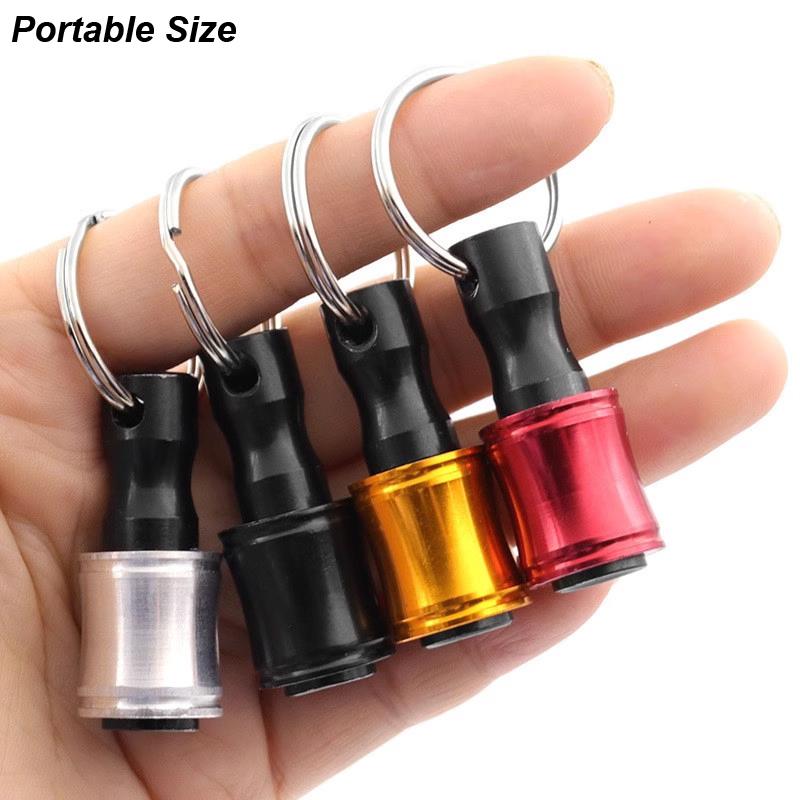 Держатель бит-отверток с карабином 1/4 шестигранный хвостовик быстросъемный удлинитель винтовой адаптер насадка небольшой инструмент