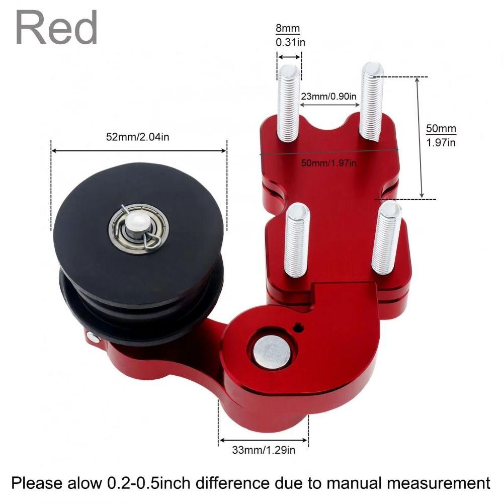 Aluminum Zinc Zinc Alloy Motorcycle Chain Tensioner Black Red Silver Blue Gold Transmission Parts Chopper