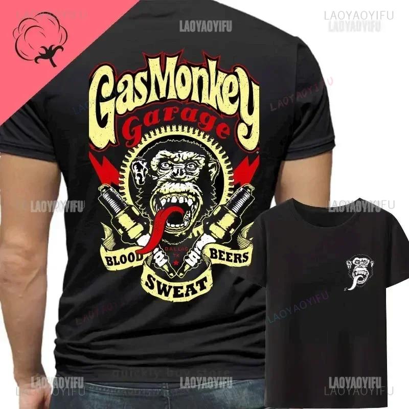Unisex Gifts Amazing Essential Doublesided Gas Monkeys Garage Cotton Tshirt Unisex Casual Summer Graphic Harajuku Streetwear Unisex