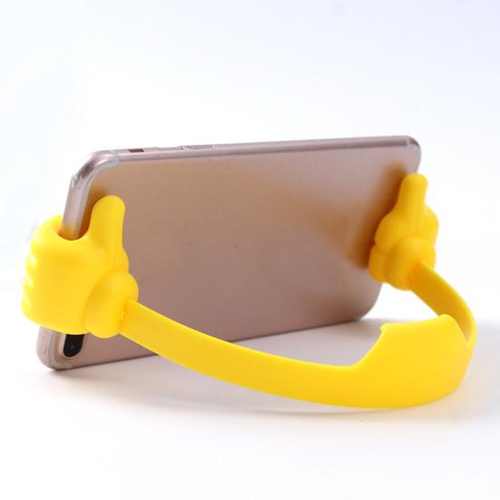 Держатель для телефона с большим пальцем вверх, регулируемая подставка для планшета, портативный настольный ленивый телефон