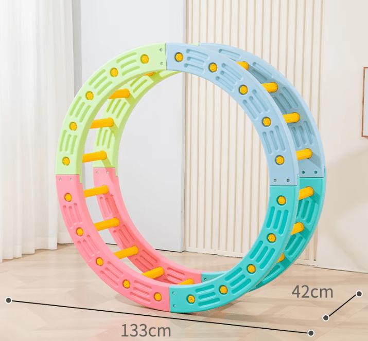 exercise wheel Circle - pastel