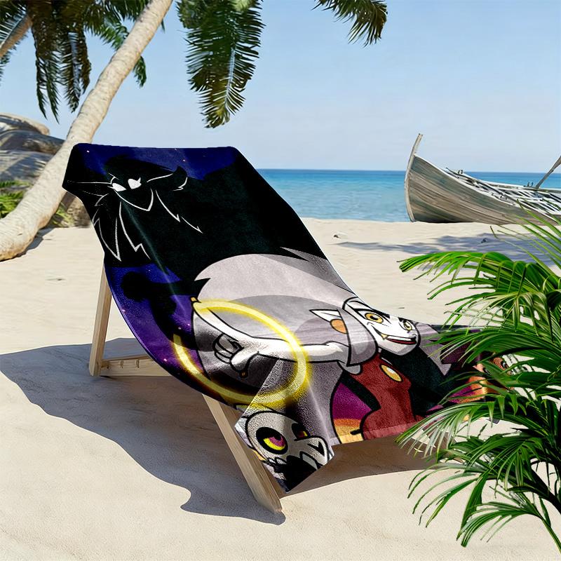 The Owl House 2D Flat Print Beach Towel, Large Soft Quick Dry Towel for Beach Camping Swimming.NSTJ0928458