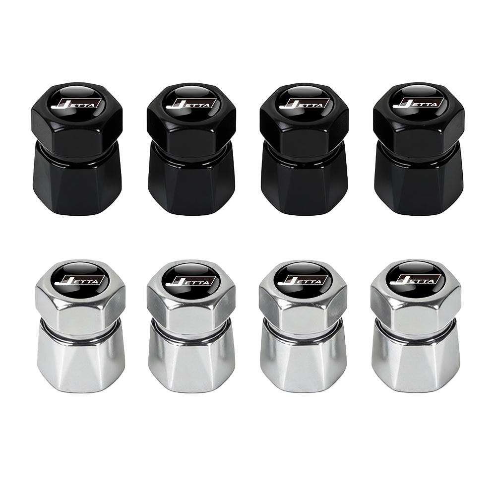 W1523D Metal Car Wheel Tire Valve Stem Caps Exterior Accessories For Volkswagen VW R Polo Passat Rline Golf 4 5 6 Tiguan Jetta GTI