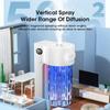 Automatic Fragrance Machine 5 Gear Wall-mounted Diffuser Oil Aromatherapy Machine with Display LED Lighting Smart Air Purifier