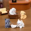 Resin Animal Figurines Cartoon Micro Landscape Ornaments Cute Dog Figurines Miniatures  Garden