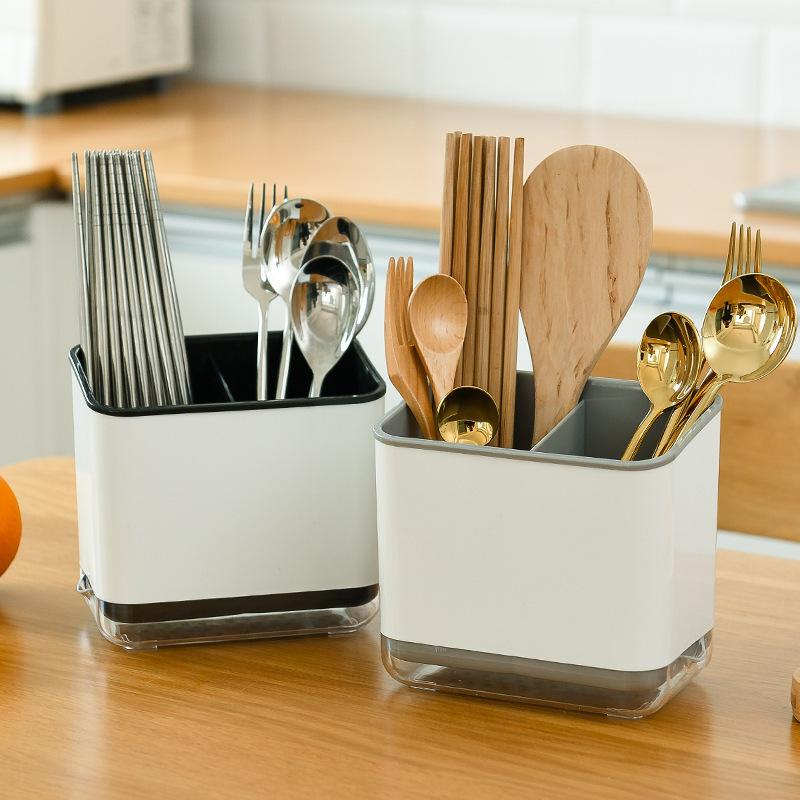 Kitchen Multi-Purpose Chopstick and Spoon Storage Organizer