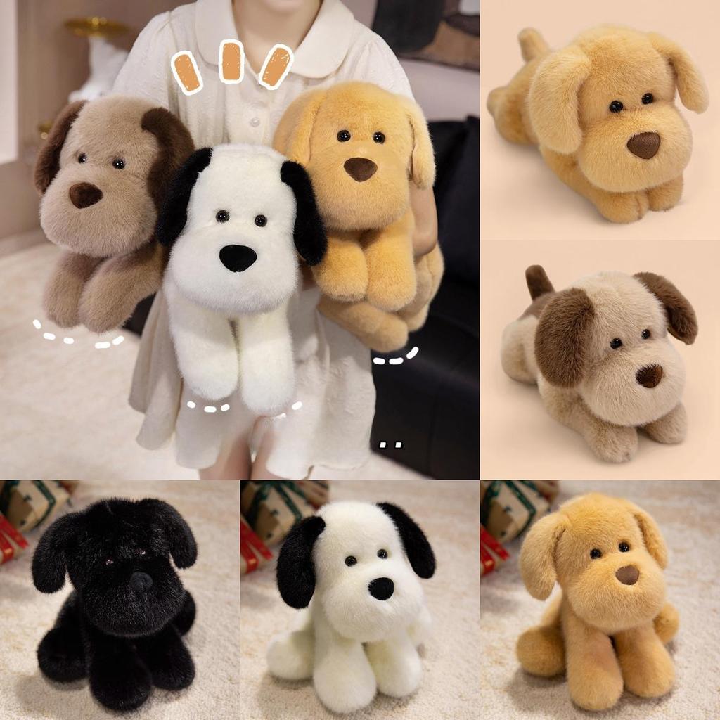 Plush Golden Retriever Dog Toy With Pp Cotton Filling For Kids And Pets