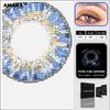 AMARA LENSES 1 Pair 3TONE Soft Color Contact Lens Natural Looking Contactlens Eye Cosmetic Lenses