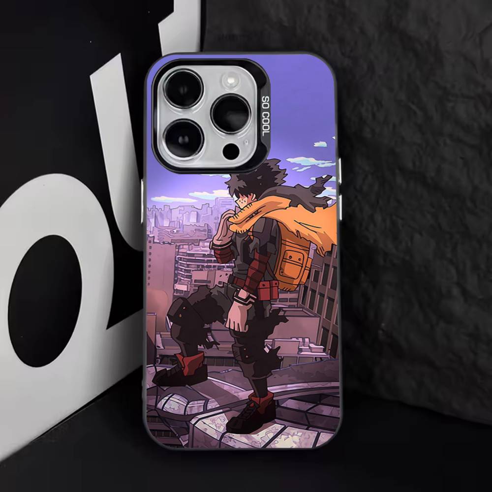 My Hero Academia D-Deku Phone Case For iPhone 17,16,15,14,13,12,11,Pro,Max,Plus,E,Air,Mini Black Tpu Cover