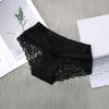 Бесшовное женское нижнее белье, шелковистые невидимые трусы-хипстеры средней посадки, кружевные, атласные, эластичные трусики-бикини