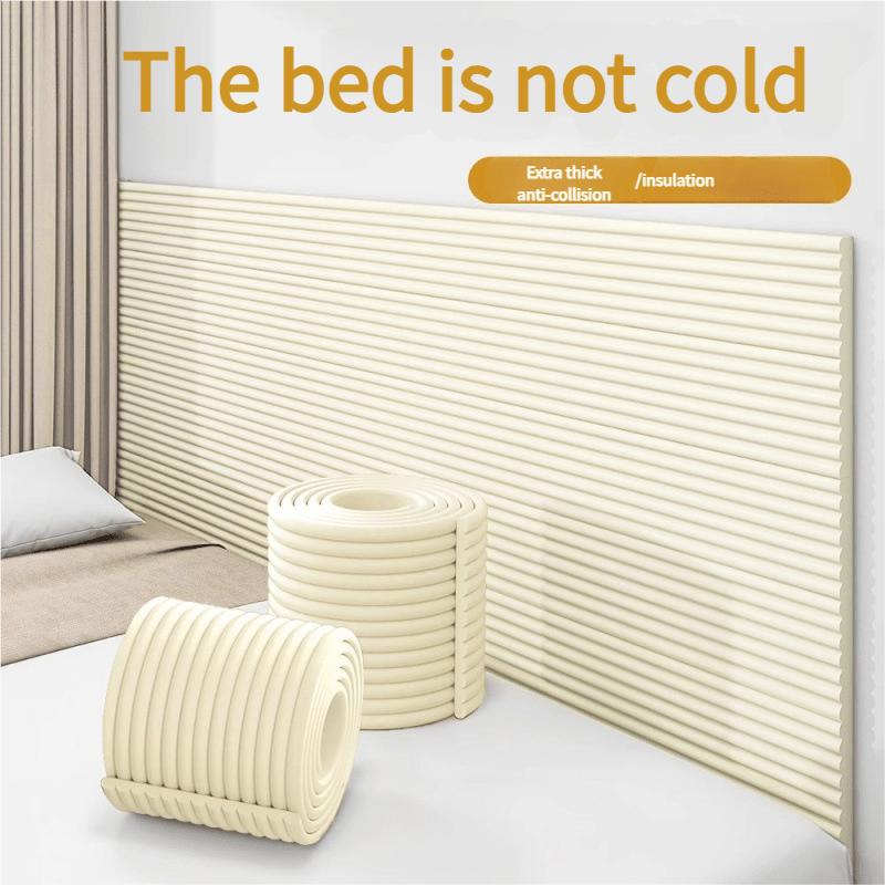 Мягкие 3D текстурированные наклейки на стену - Водонепроницаемые и влагостойкие, Отклеиваются и приклеиваются Угловые защитники, Декор для стен, столов, стульев