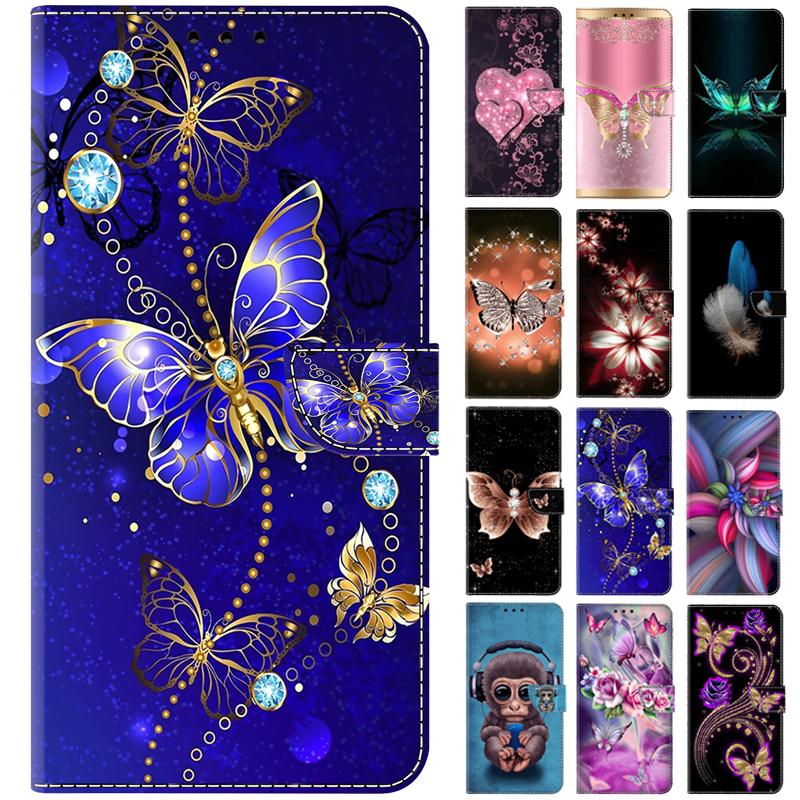 15/15C Алмазный Чехол-бабочка для Redmi 15 15C 14C 13C 12C 10 10C 11A 6A 5A 5 Plus Чехлы Кошелек Кожаная Крышка Чехол для Телефона Capa