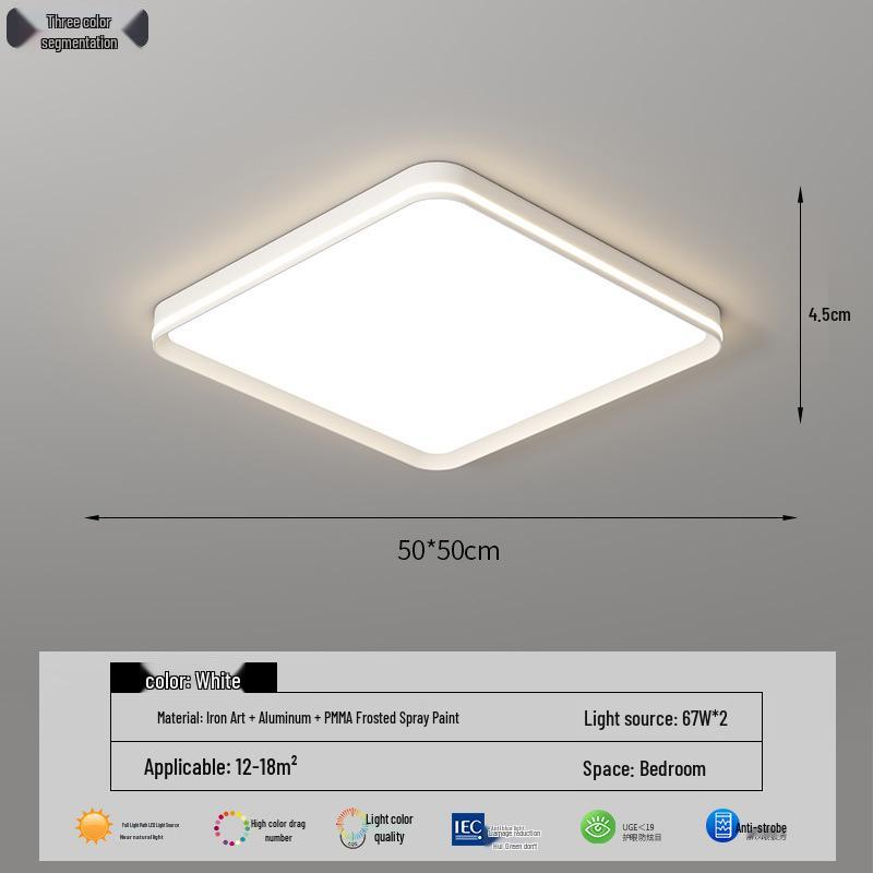 Большой современный минималистичный светодиодный потолочный светильник для гостиной, спальни или столовой