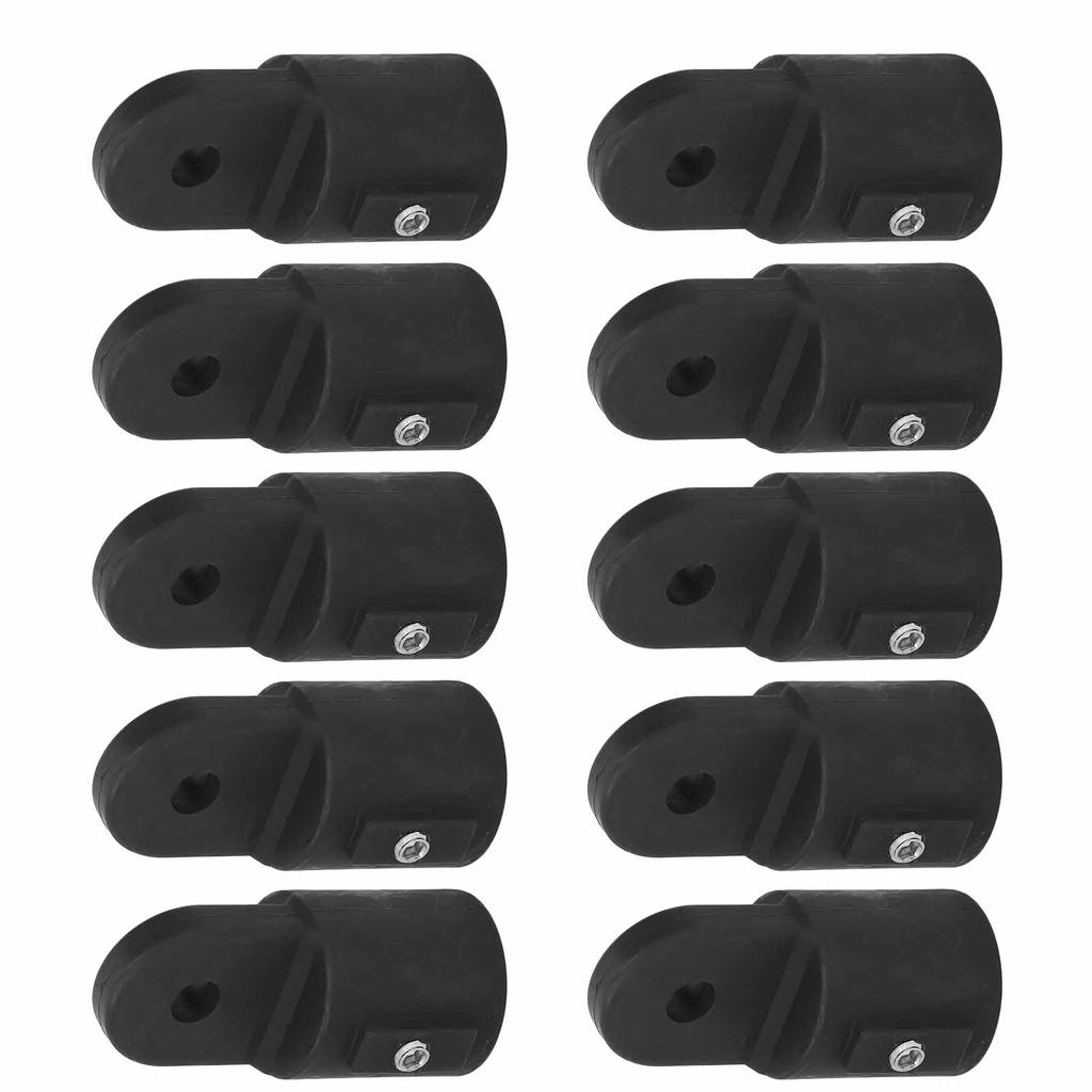 10Pcs RV Bimini Top Cap Nylon Compact Versatile Sturdy Boat Bimini Fitting Top Cover Cap for Yacht F