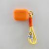Simple solid color one-piece suitable for AirPods 1 generation protective case, second generation 1 generation pro1 apple bluetooth headset soft case