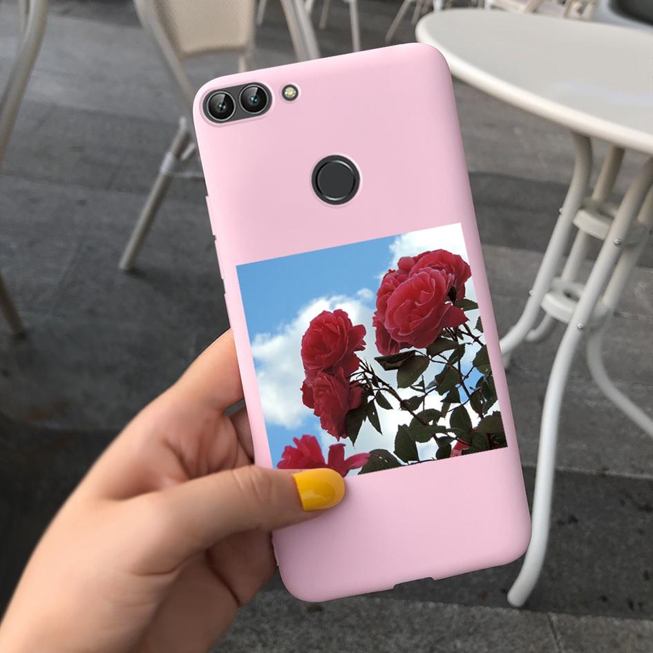 Чехол для Huawei P Smart Чехол для Huawei P Smart 2018 Цветок Ромашки Чехол для телефона FIG-LX1 Мягкая ТПУ Силиконовая Задняя крышка на PSmart 5.65" Сумка