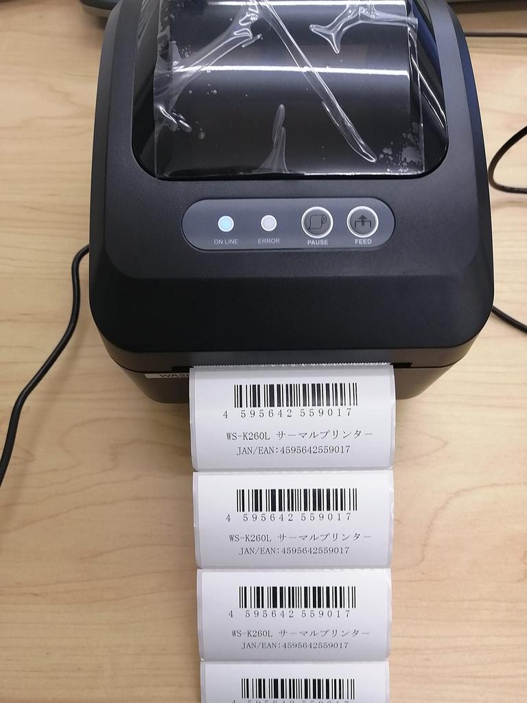 Принтер этикеток Принтер штрихкодов Этикетировщик штрихкодов Машина для печати этикеток Рулон тестовой этикеточной бумаги для пищевых продуктов WS-DT325B [1 в комплекте]