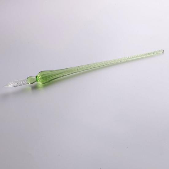 Стеклянная ручка для рисования комиксов Красивые цветовые эффекты Ручка для рисования гладким письмом