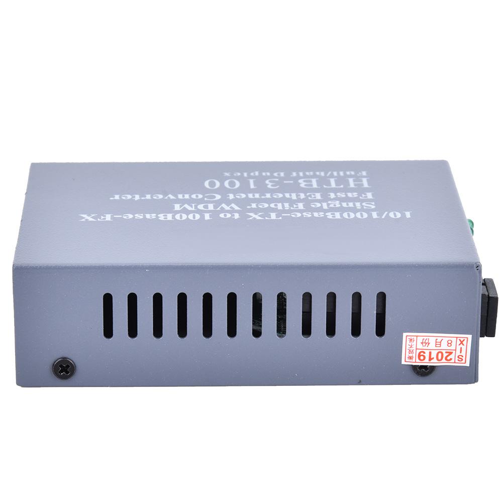 Конвертер Ethernet на сто мегабит, оптоволоконный трансивер