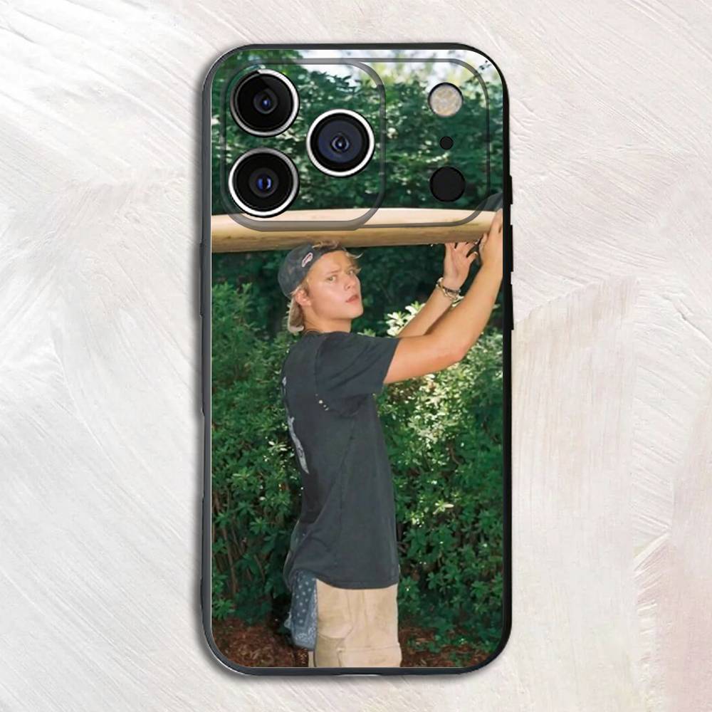 Силиконовый мягкий чехол для телефона R-Rudy P-Pankow для iPhone 17, 16, 15, 14, 13, 12, 11 Pro Max Plus mini XS XR SE