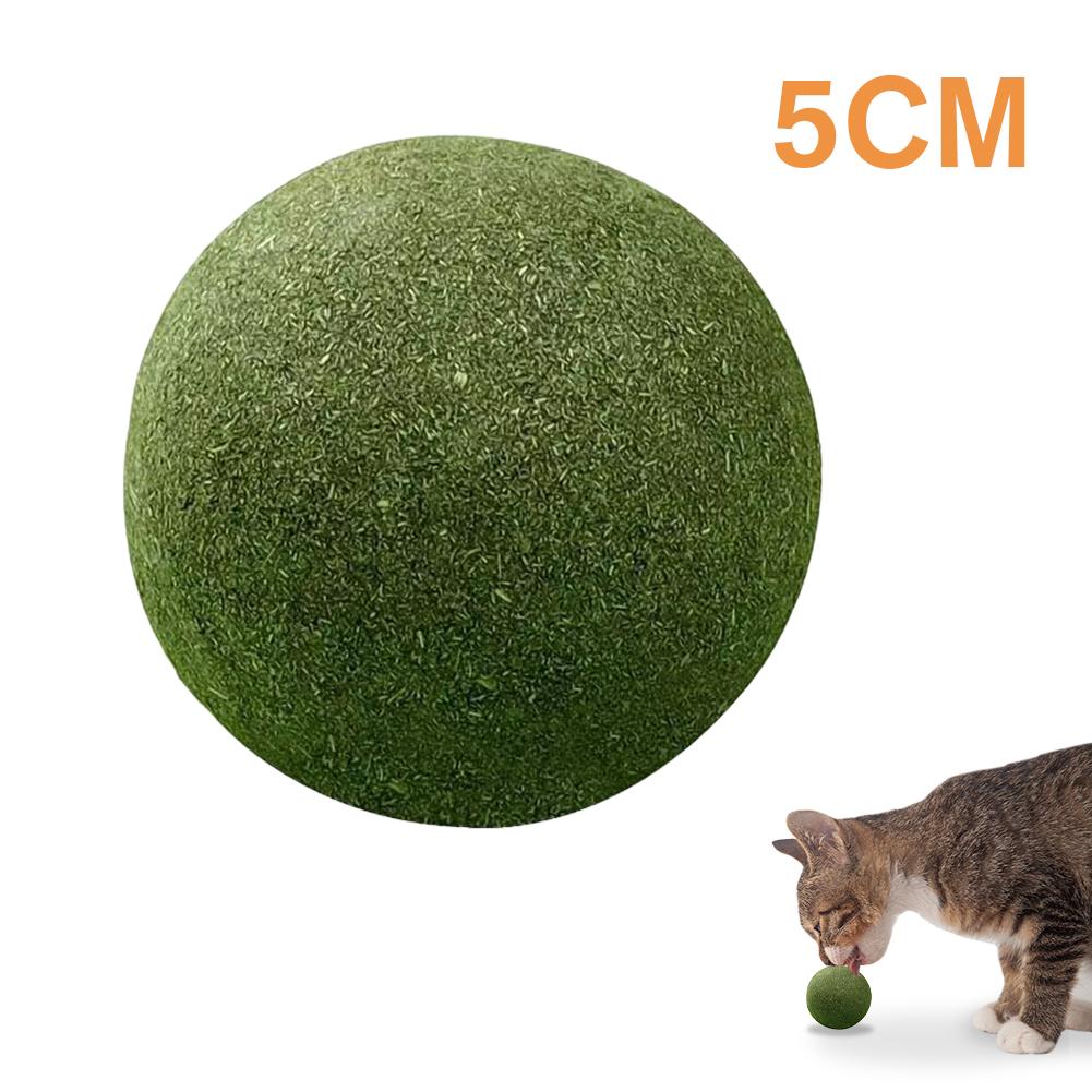 Catnip Ball Extra Large 10cm Jumbo Giant Catnip Fruit Toy For Fresh Breath Cat Toy Home Cat Care Supplies Funny Stick Sisal Bell