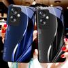 Новый Мягкий Коричнево-Красный Для Oppo A79 5G 58 78 74 60 4G Reno 11F Realme GT 6 11 Note 50 10 C55 X2 Закаленное Стекло Черный Чехол для Телефона