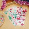 Merry Christmas Santa Claus Snowman Xmas Candy Bags Plastic Baking Packaging Snack Cookies Storage