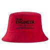 Funny Engineer Bucket Hat Unisex Women Sarcastic Im Never Wrong Slogan Sun Cap Cotton Summer Classic FisherUnisex Hat Outdoor Gift