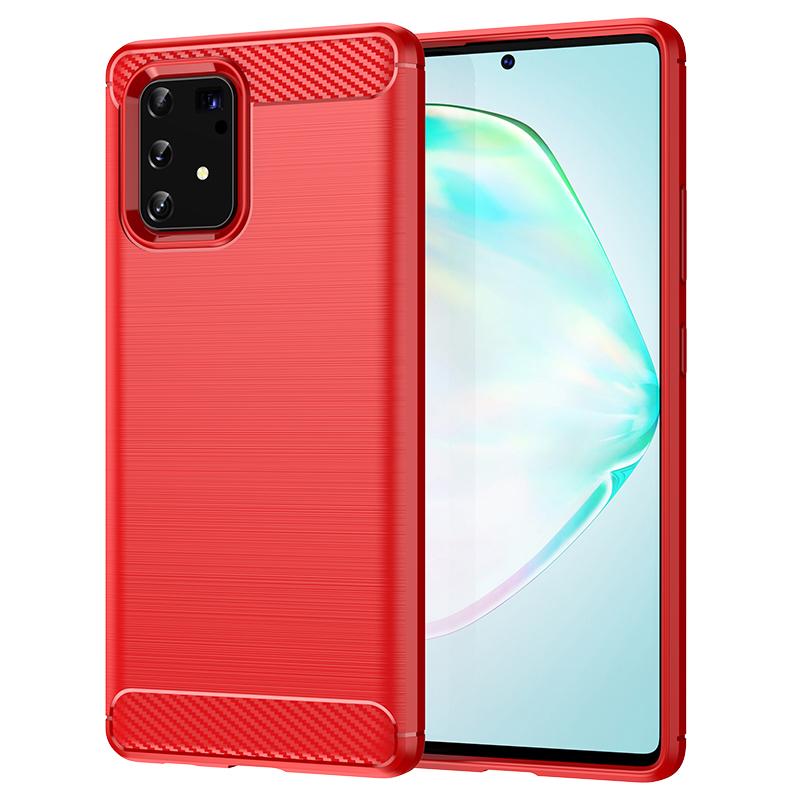 Чехол-накладка для Samsung Galaxy S10 Lite Для Samsung S10 Lite Capas Бампер Противоударный Мягкий ТПУ чехол Для Samsung S10 Lite Fundas