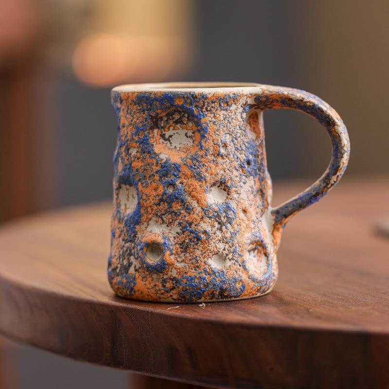 Керамическая кофейная чашка в скандинавском стиле, для послеобеденного чая, для американского латте, для латте, чашка-цветок, креативная кружка, бытовая чашка