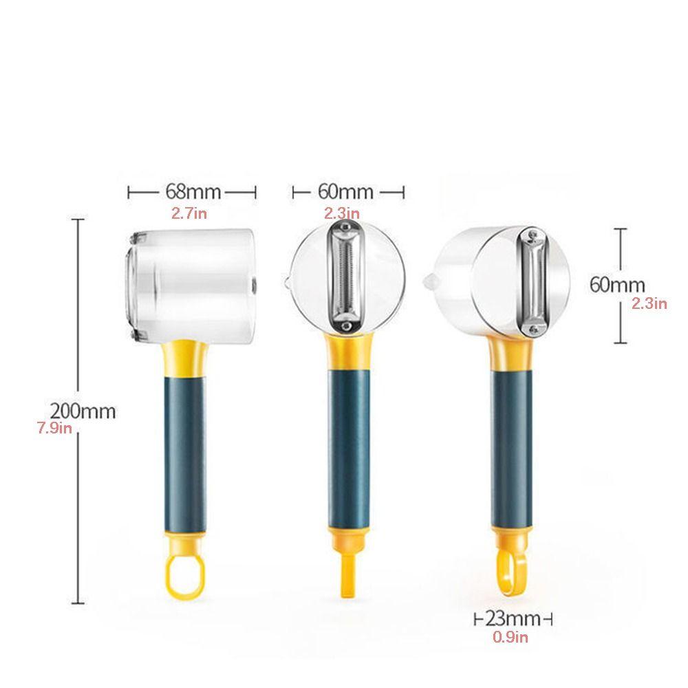 Cucumber Multifunctional Stainless Steel Kitchen Manual Remover Cutter Storage Peeler Grater