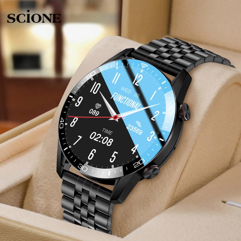 Smart Watch For Men Bluetooth Call IP68 Waterproof Blood Pressure Heart Rate Monitor New SmartWatch Sports Fitness Tracker