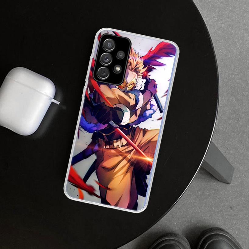 Чехол для телефона Hawks MHA My Hero A-Academy для Samsung Galaxy A12 A22 A32 A52 A72 A02S A51 A50S A31 A20S A10S Note 20 Ultra 10