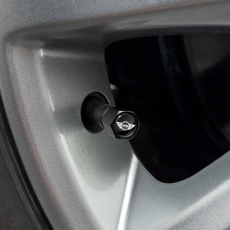 1 шт. Модные колпачки вентилей шин с брелоком-подвеской с логотипом автомобиля для MINI Cooper Countryman Clubman F54 F56 F55 F60 R60 R61