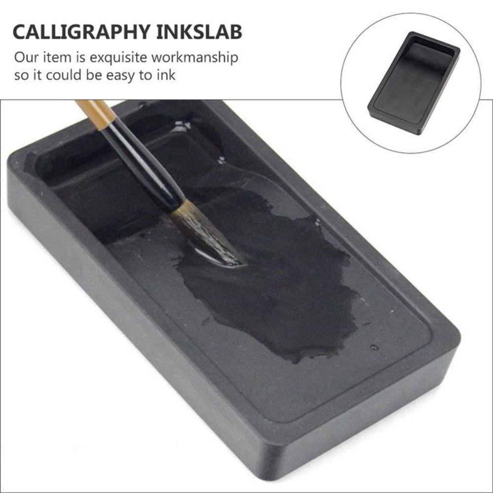 Painting Penmanship Multi-function Inkslab Calligraphy Inkwell Calligraphy Inkstone Chinese Brush