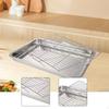 Baking Sheet And Cooling Rack, Warp Resistant, Tray, for , BBQ, Restaurant, Grill
